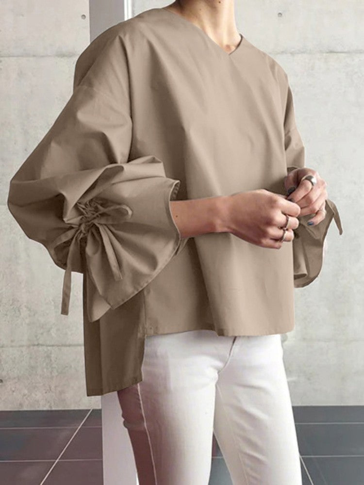 Blusa Zanzea de Manga Longa