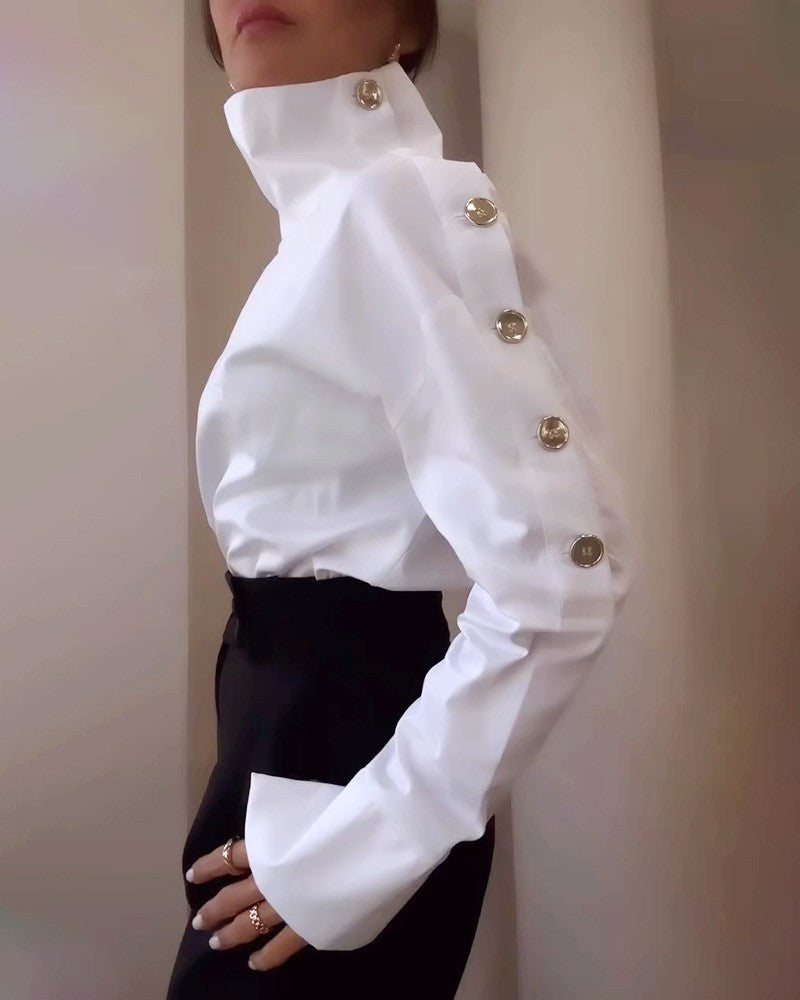 Camisa Listra Manga Comprida