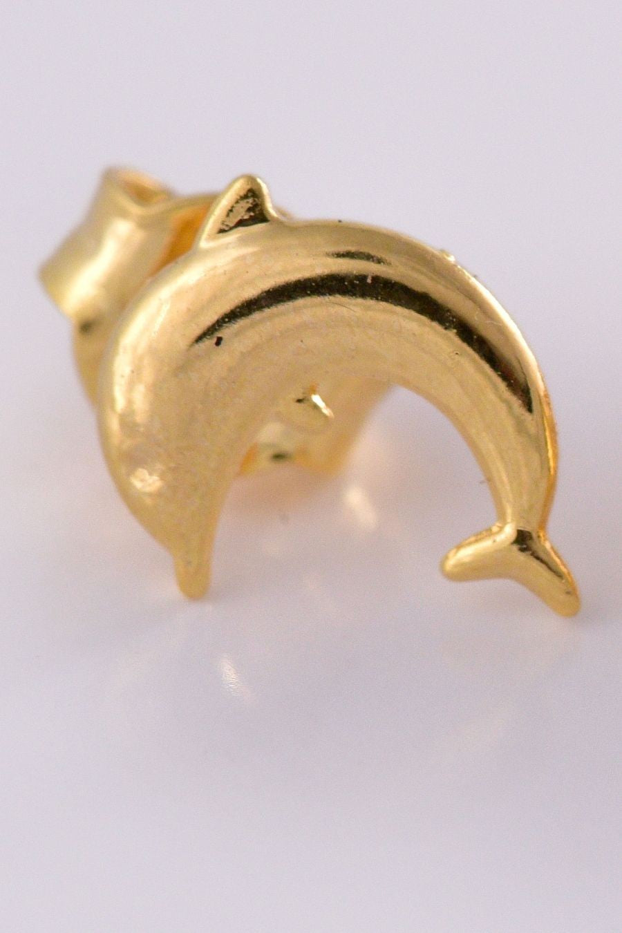 Trio de Brincos Marinhos Banhado em Ouro 18k