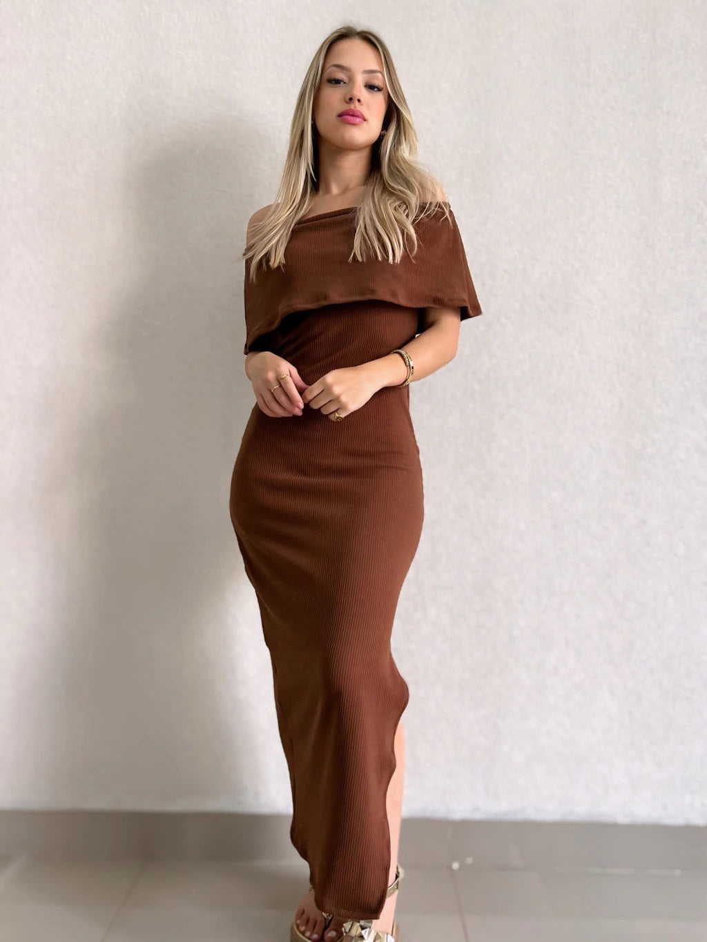 Vestido Midi Ciganinha