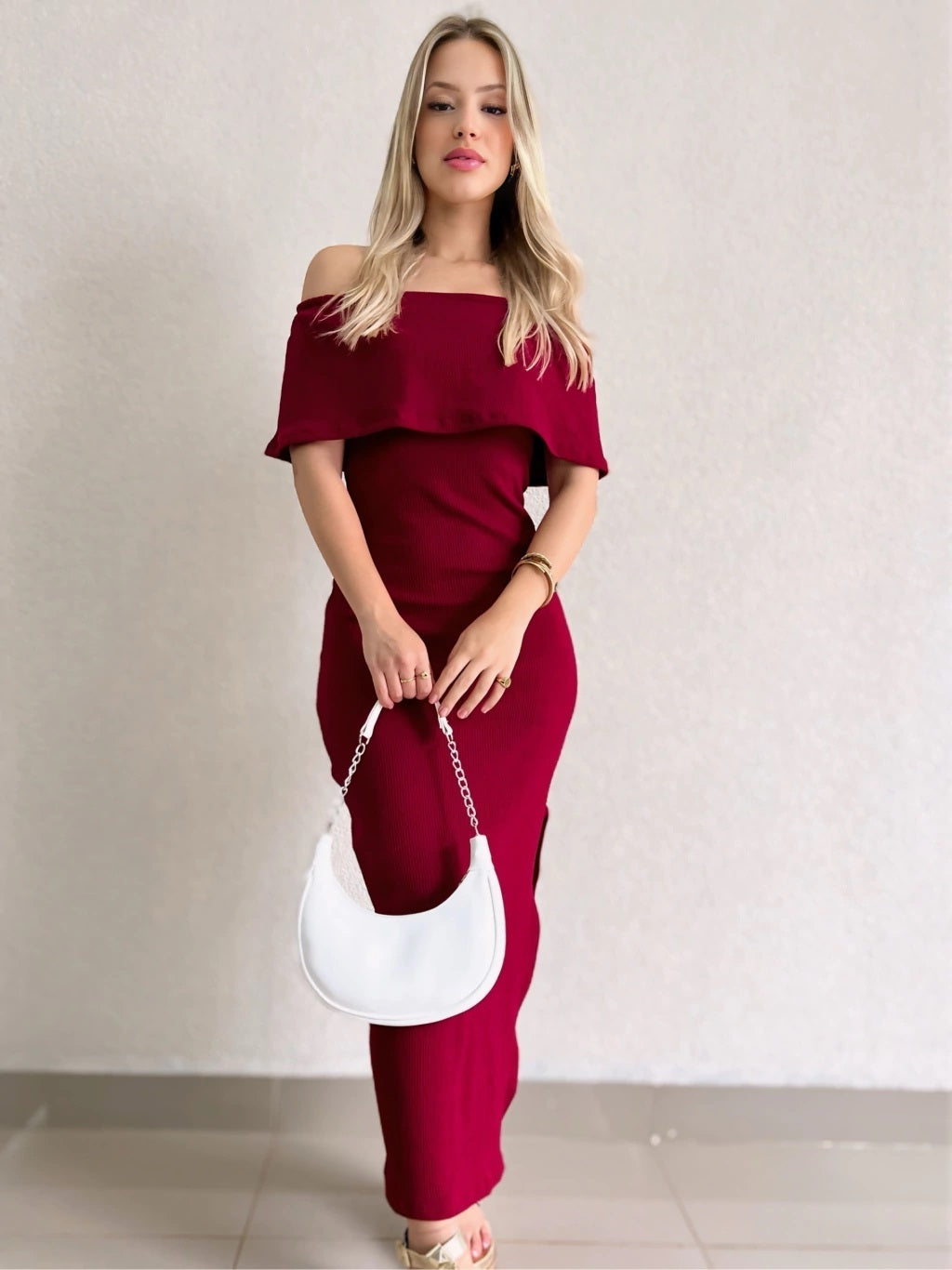 Vestido Midi Ciganinha