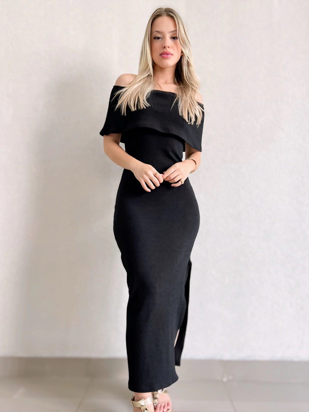Vestido Midi Ciganinha