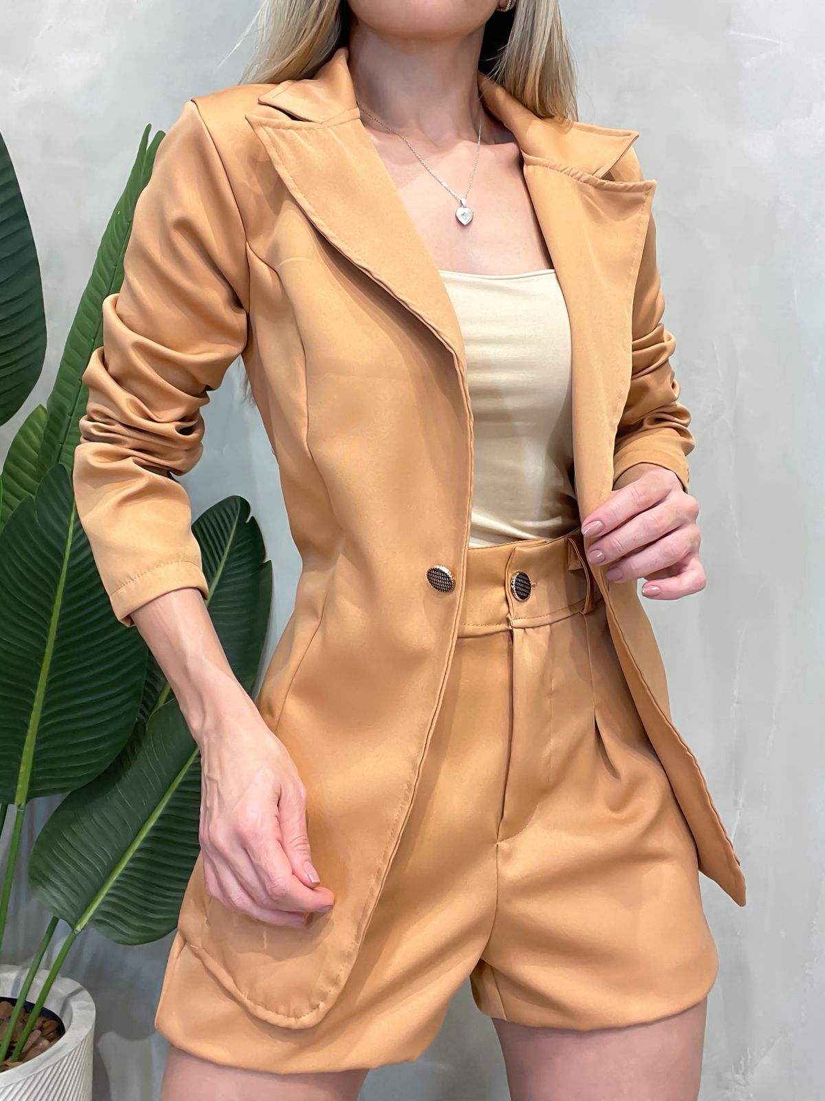 Conjunto em Alfaiataria Blazer